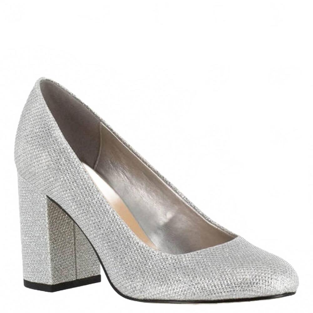 NEW BELLA-VITA SHOES SHOP women's nara ii pumps in silver glitter